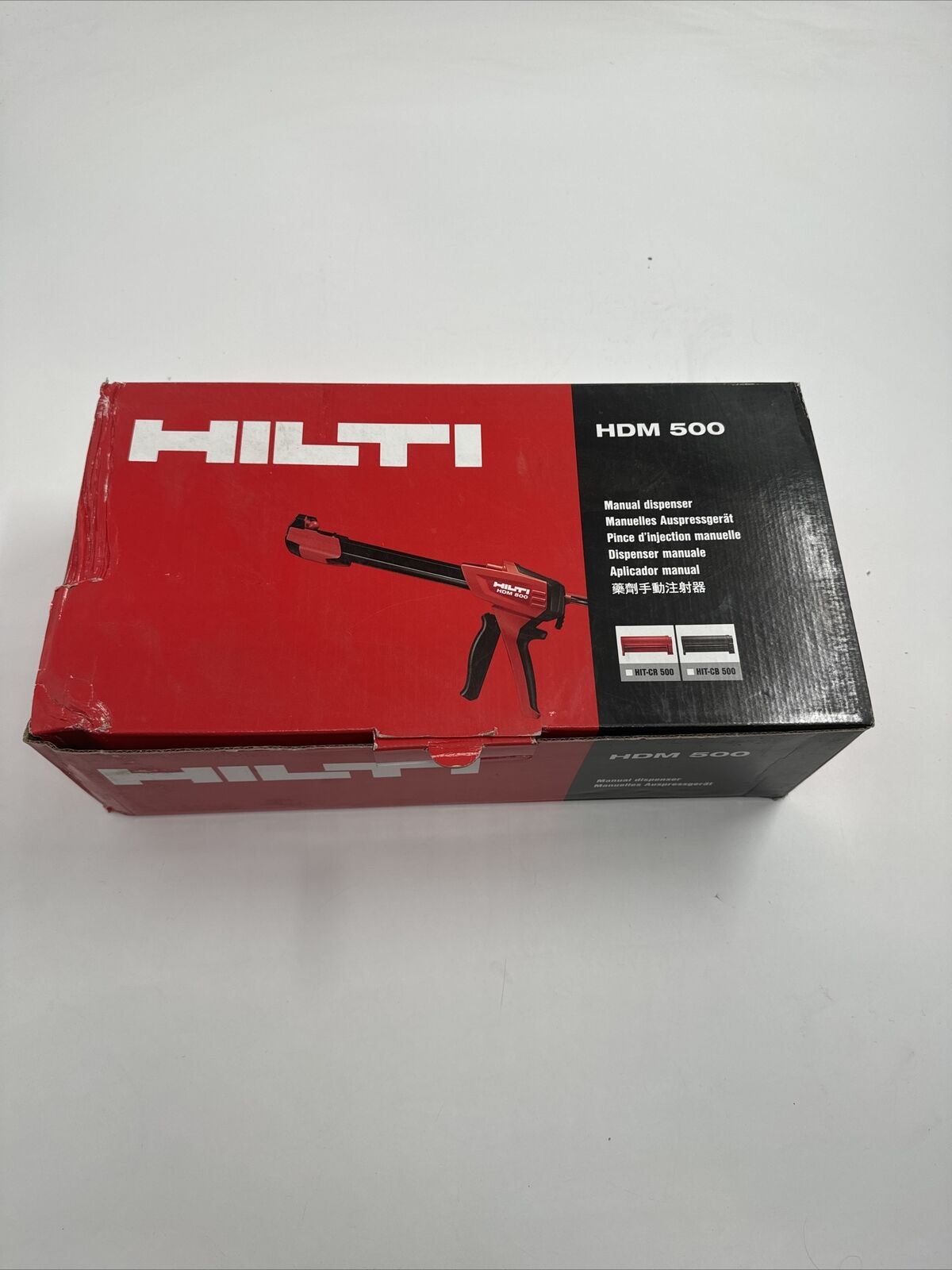 HILTI HDM-500 Manual Anchor Adhesive Dispenser  *NEW* Open Box