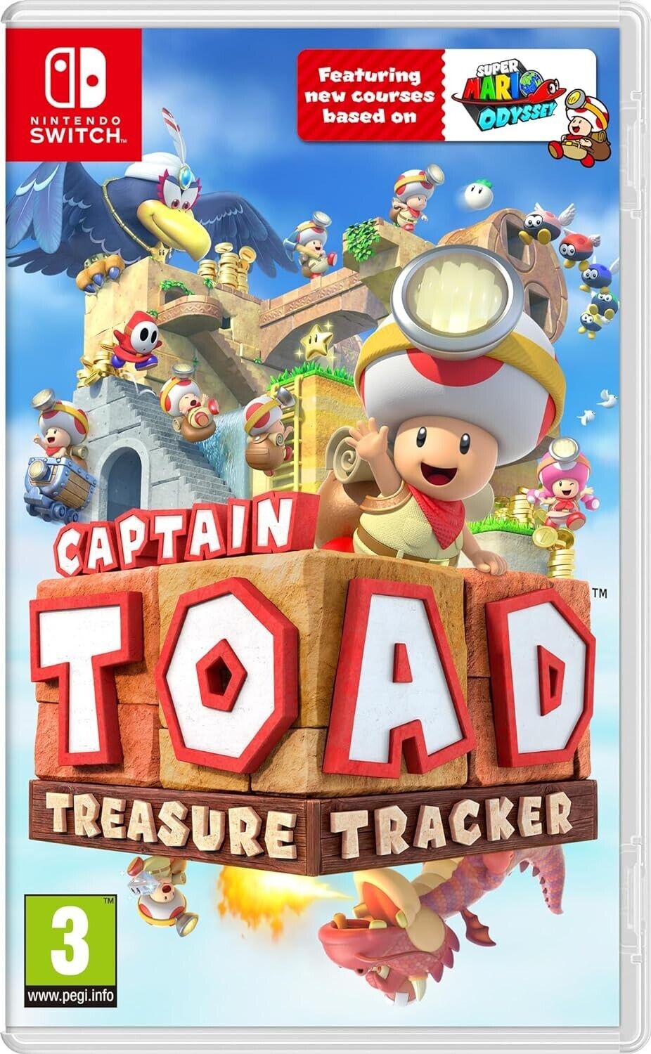 Captain Toad: Treasure Tracker (Nintendo Switch) - Brand new and Factory sealed