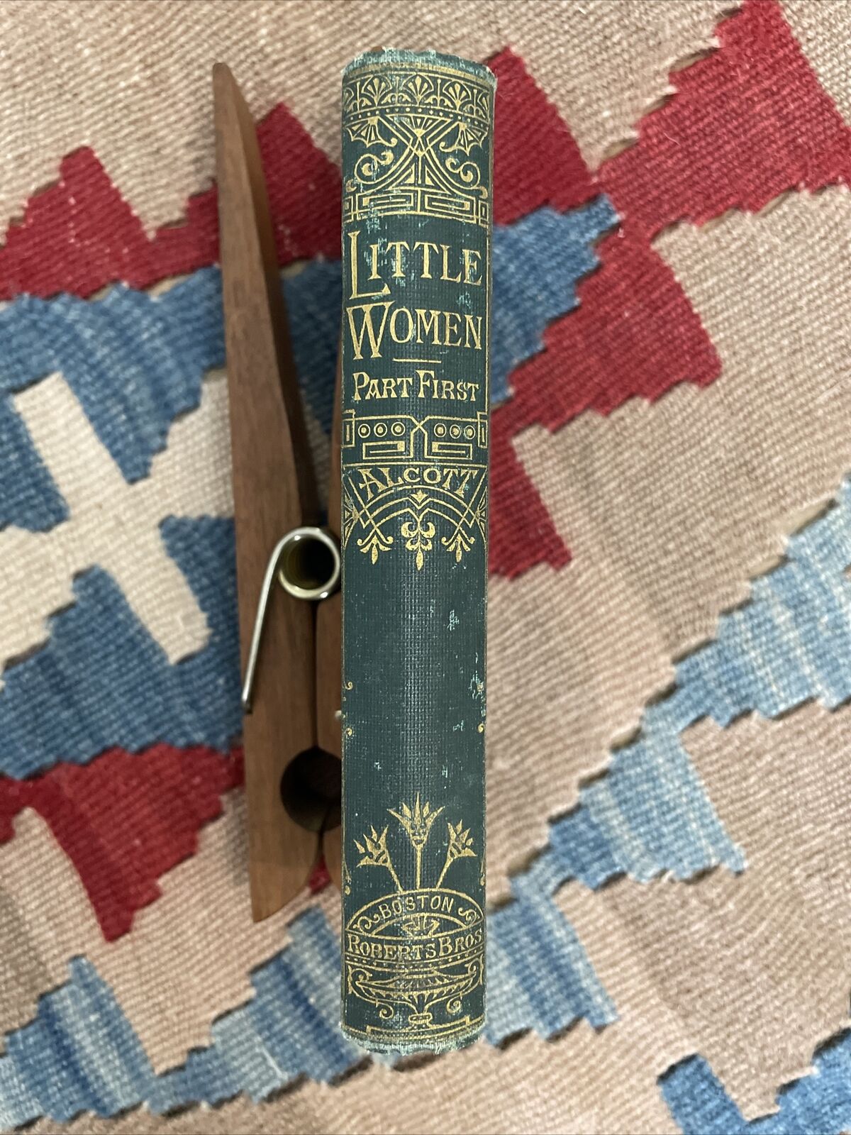 1872 Louisa M. Alcott Little Women Part First Roberts Brothers Antique