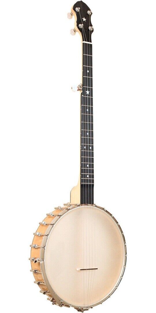 Gold Tone Bob Carlin BC-350 (Five String, Clear Maple) Open Back Banjo
