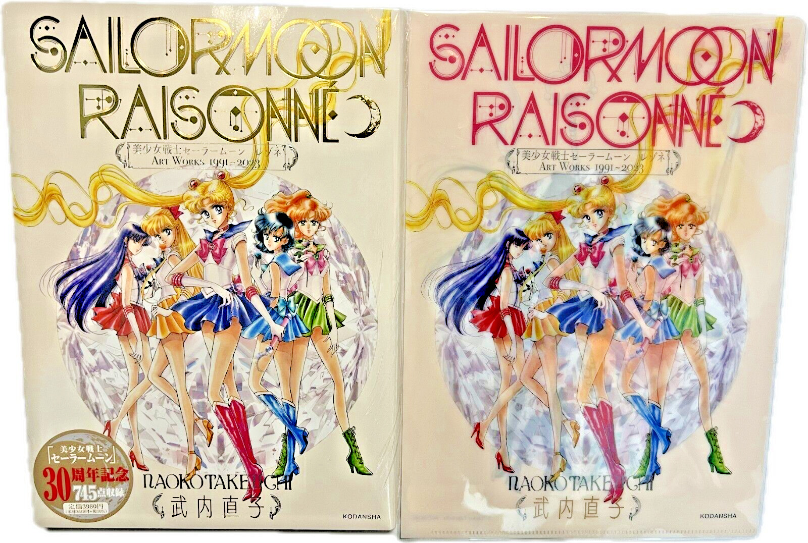 Sailor Moon Raisonne ART WORKS 1991-2023 w/Sailor Moon Fan Club Limited Benefits