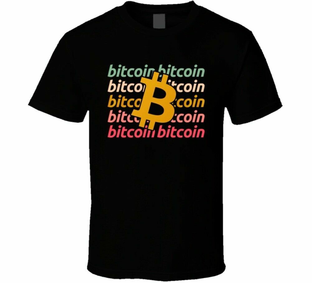 Bitcoin Vintage Btc Crypto  S-6xl  T Shirt