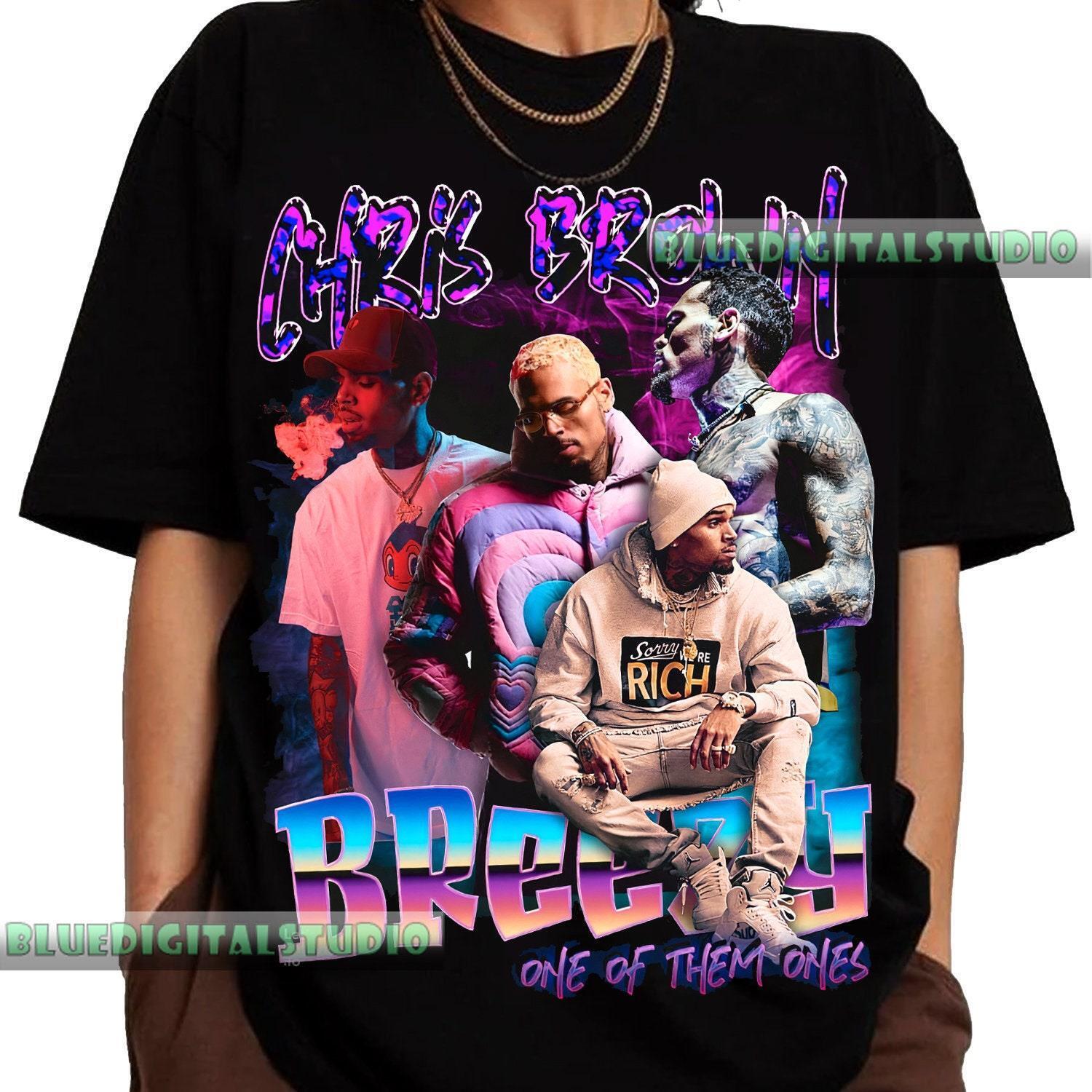 Vintage Chris Brown T-Shirt  Chris Brown Tee  Chris Brown Hip Hop Shirt  Chris B