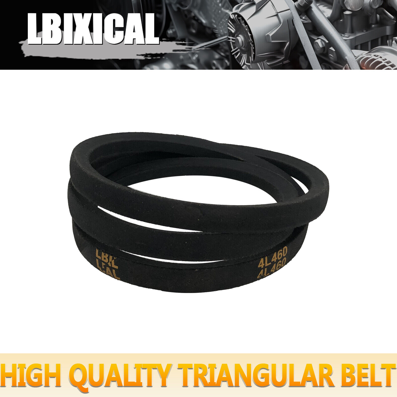 LBIXICAL Replacement Belt 4L460  1/2 x 46inch V-belt Vbelt New