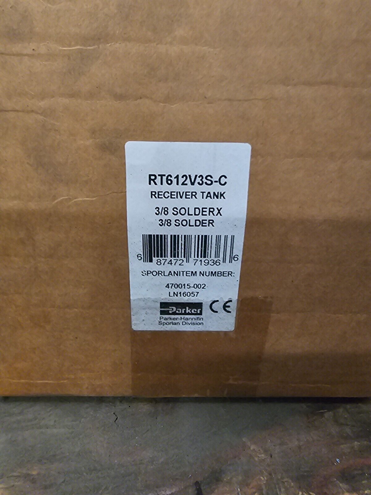 REFRIGERATION RESEARCH RECEIVER P/N RT612V3S-C New Never Opened 