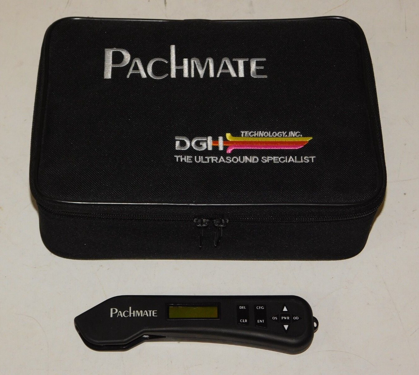 DGH Pachmate 2 DGH 55 Ultrasonic Pachymeter Unit in Storage Travel Case