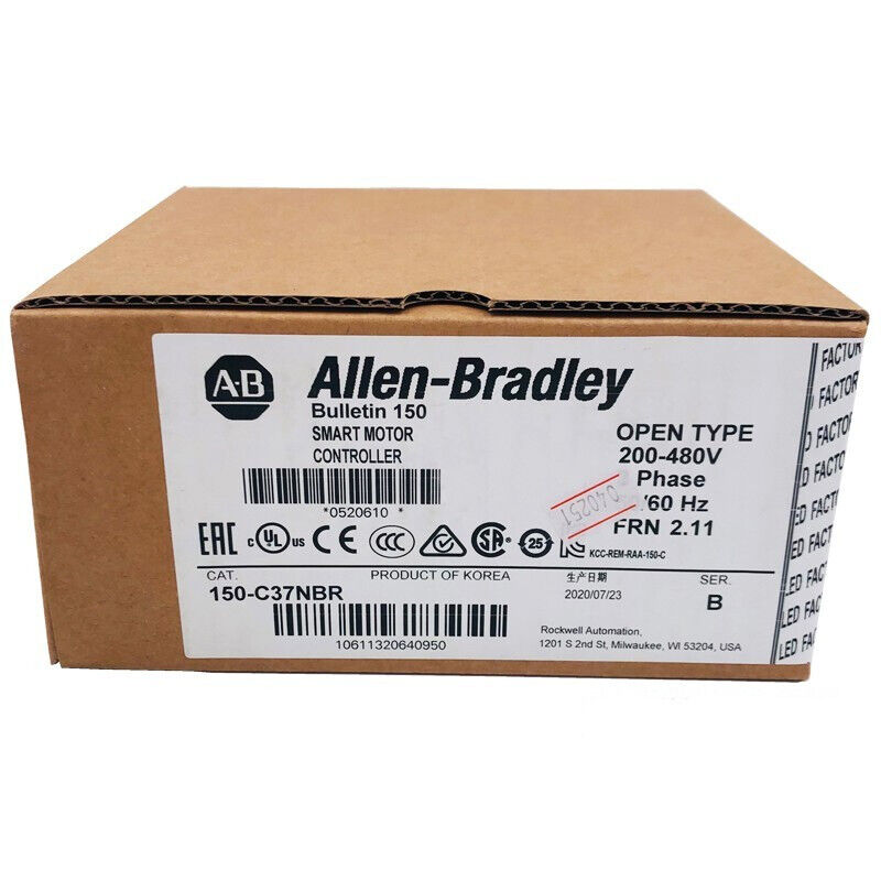 1PC NEW Allen-Bradley 150-C37NBR SMC-3 37A Smart Motor Controller