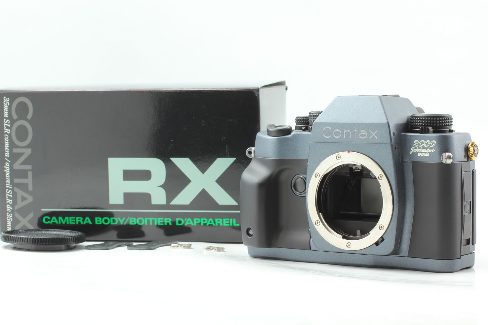 Ultra Rare [Almost Unused BOX] Contax RX 2000 Year Model Film Camera From JAPAN