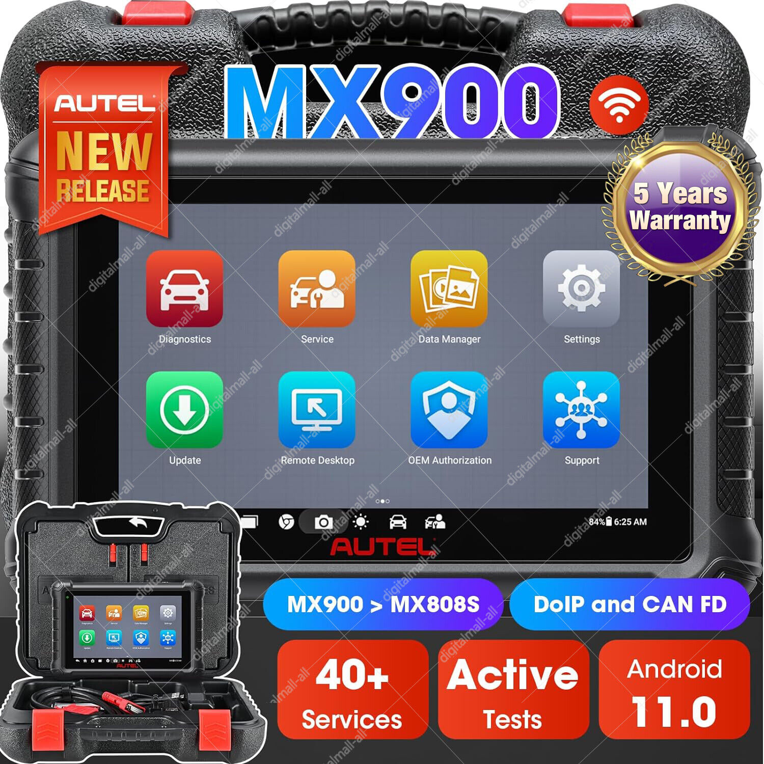 2024 Autel MaxiCheck MX900 OBD2 Diagnostic Bidirectional Scanner Up MK808BT PRO
