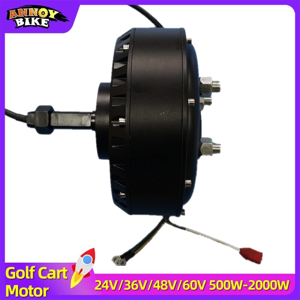 Golf Cart Motor 24V 36V 48V 60V 500W 800W 1000W 2000W 1500W Brushless DC Power