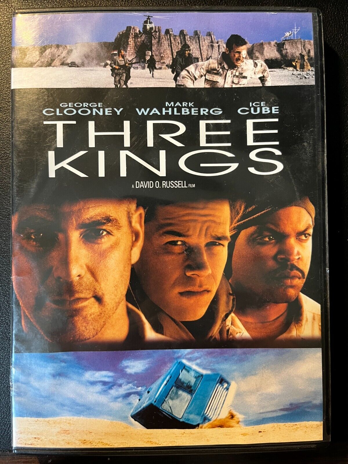 Three Kings - George Clooney Mark Wahlberg Ice Cube ~DVD David O. Russell (3)