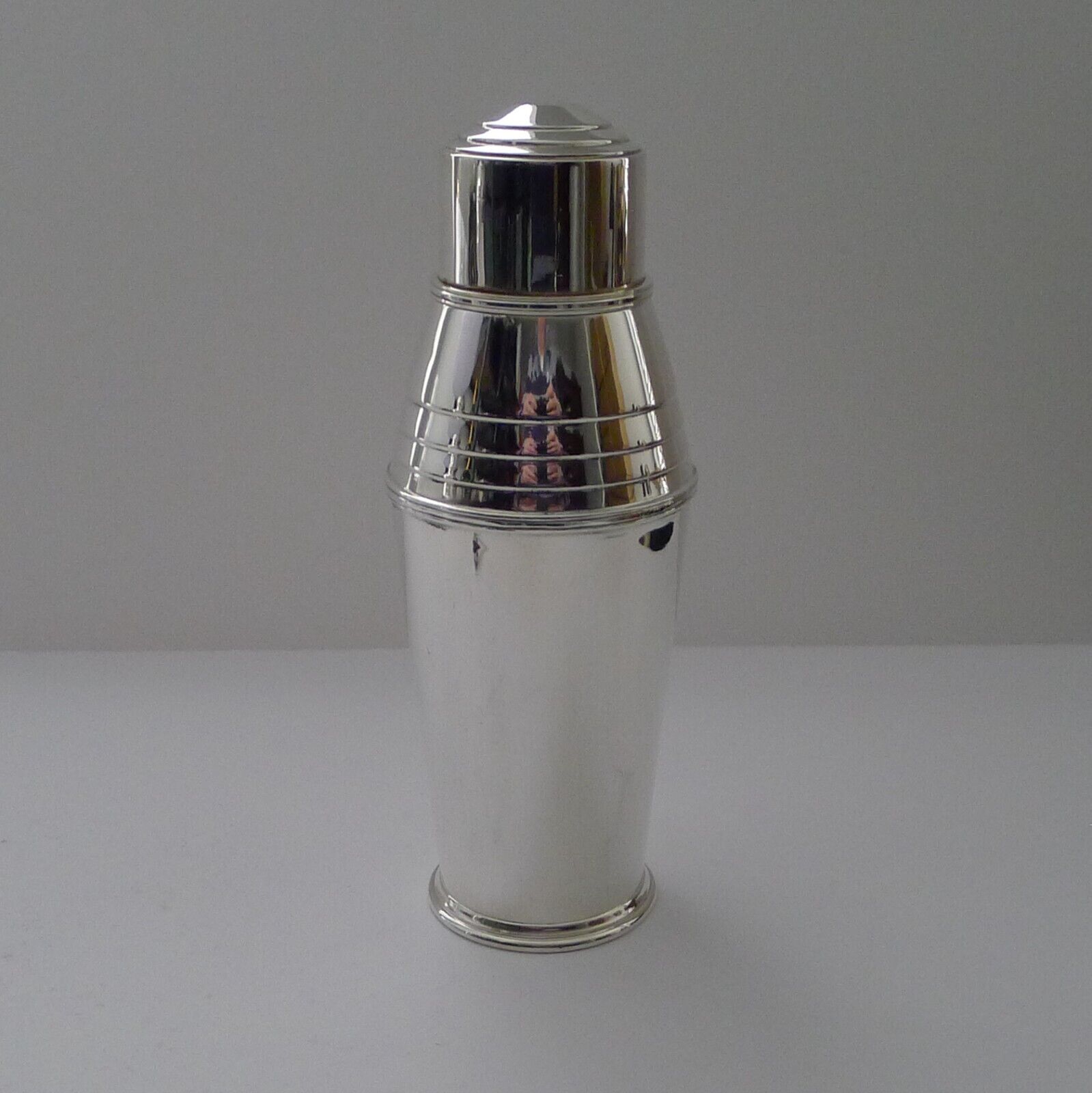 Iconic Art Deco Cocktail Shaker by Adie Brothers c.1930\'s
