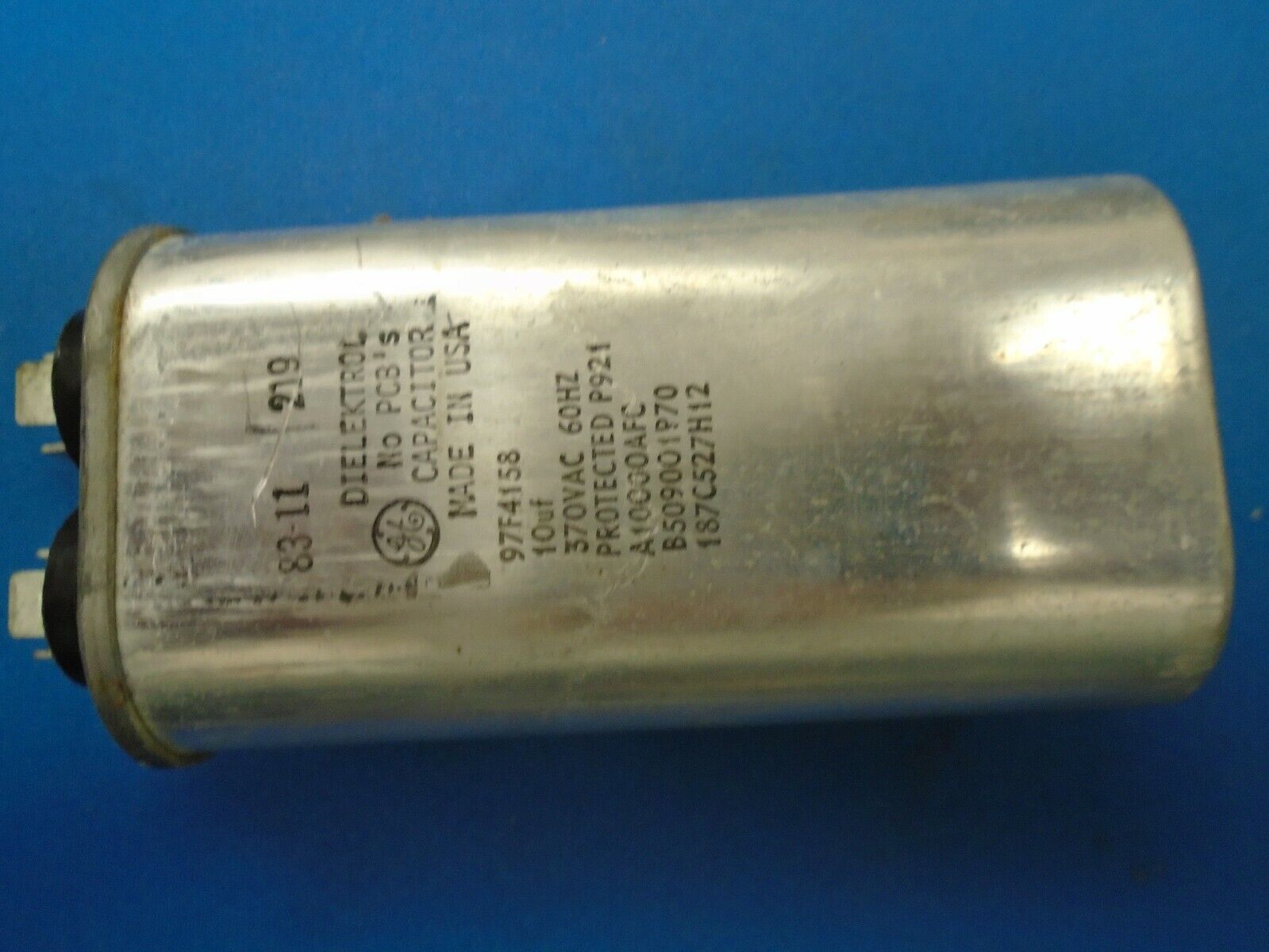 Dielektrol Capacitor; 97F4158; \