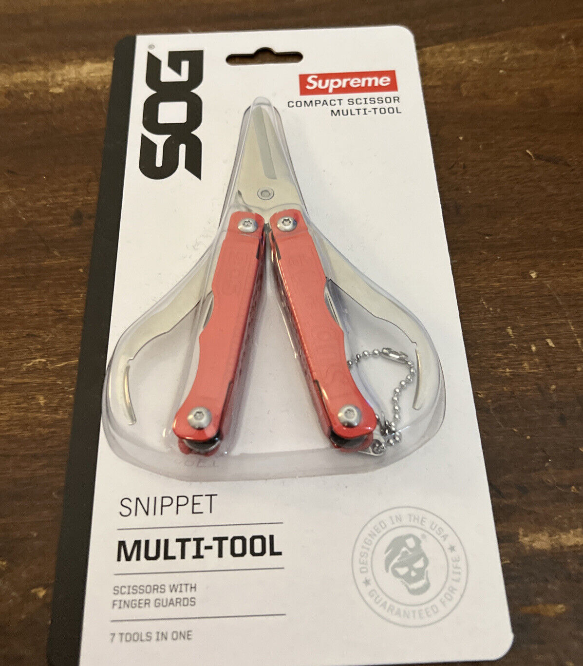 Supreme/SOG Snippet Multi Tool (Red) FW22 Week 15 (100% Authentic) Brand New