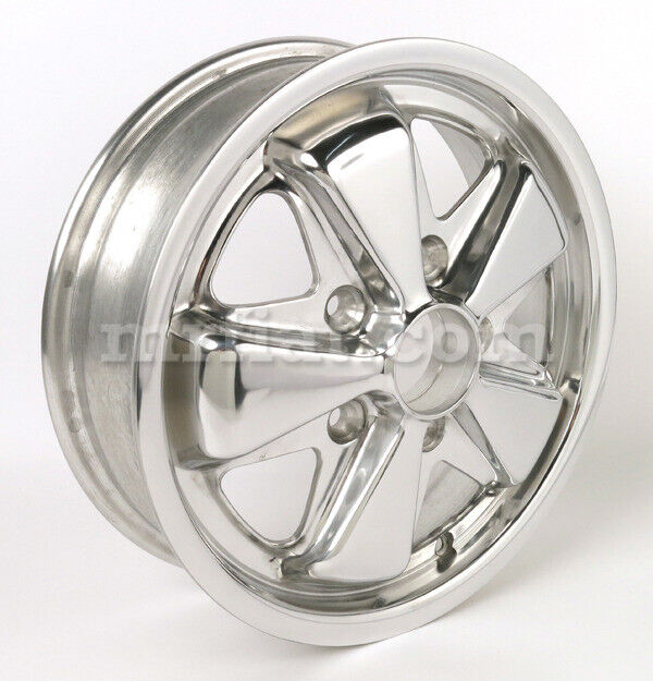 For Porsche 911 912 Fuchs Full Polished Wheel 4.5 x 15 Reproduction New