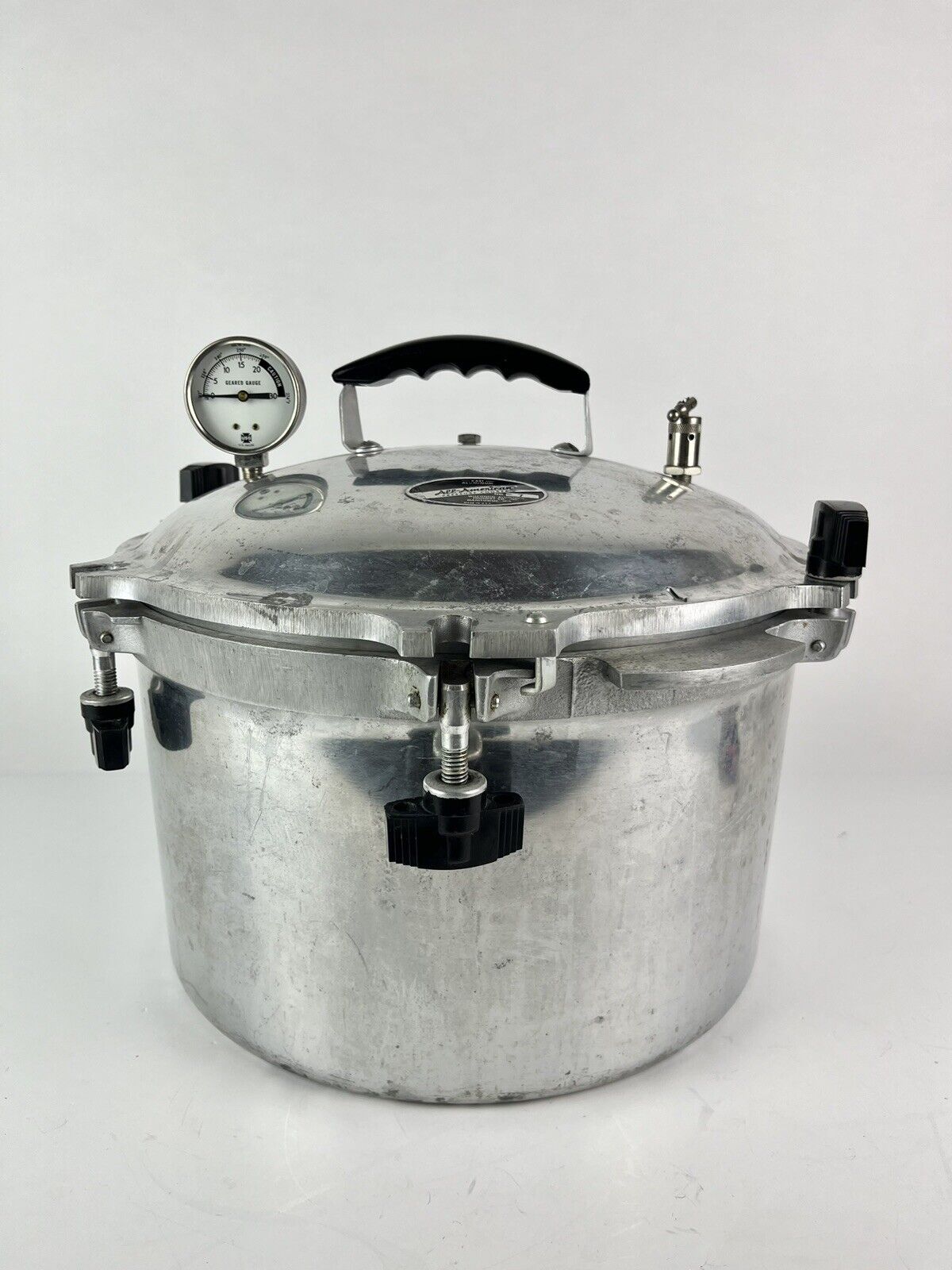 Vintage All American No. 7, 15.5 QT Pressure Cooker Canner Aluminum 