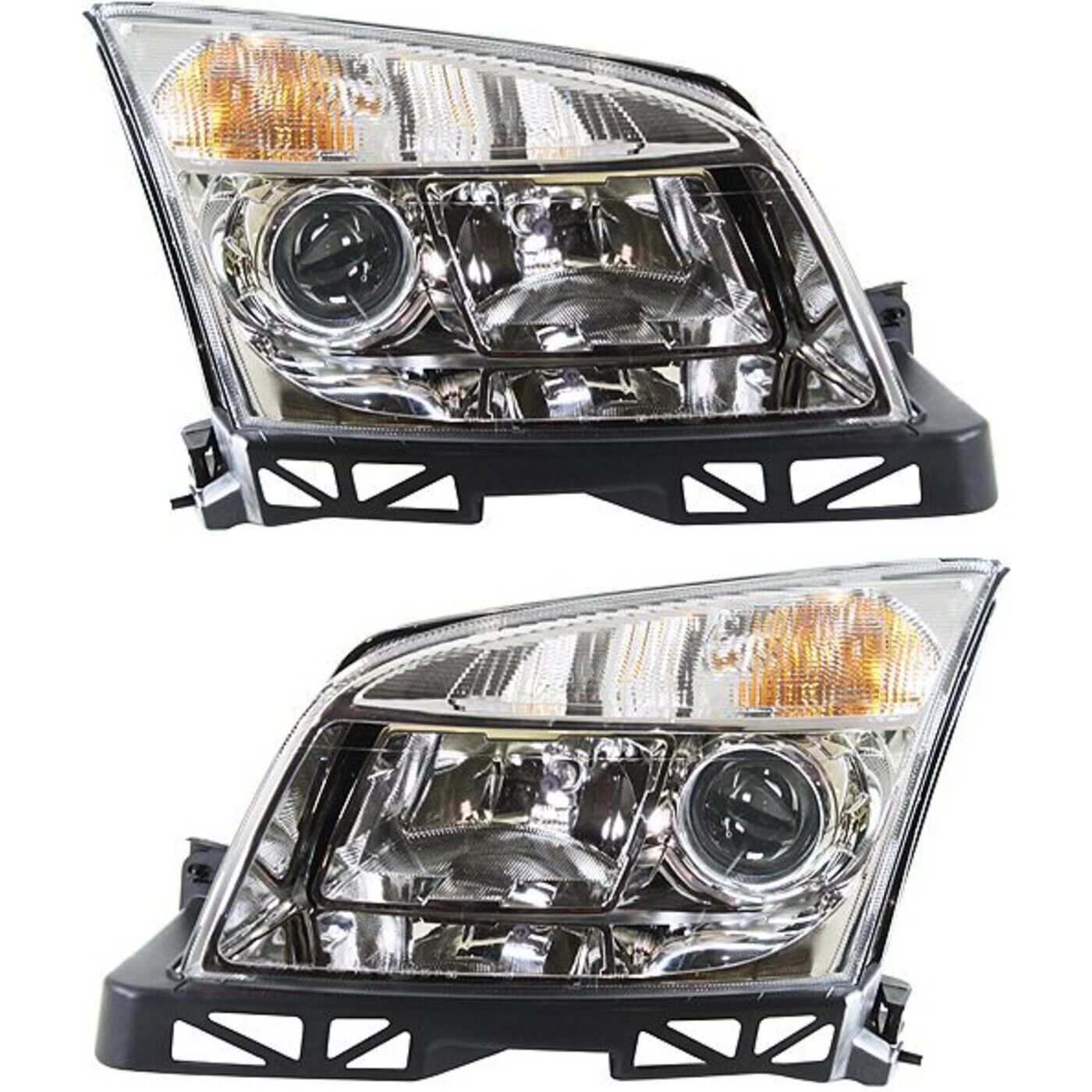 Headlight Set For 2006-2009 Mercury Milan Left and Right With Bulb 2Pc