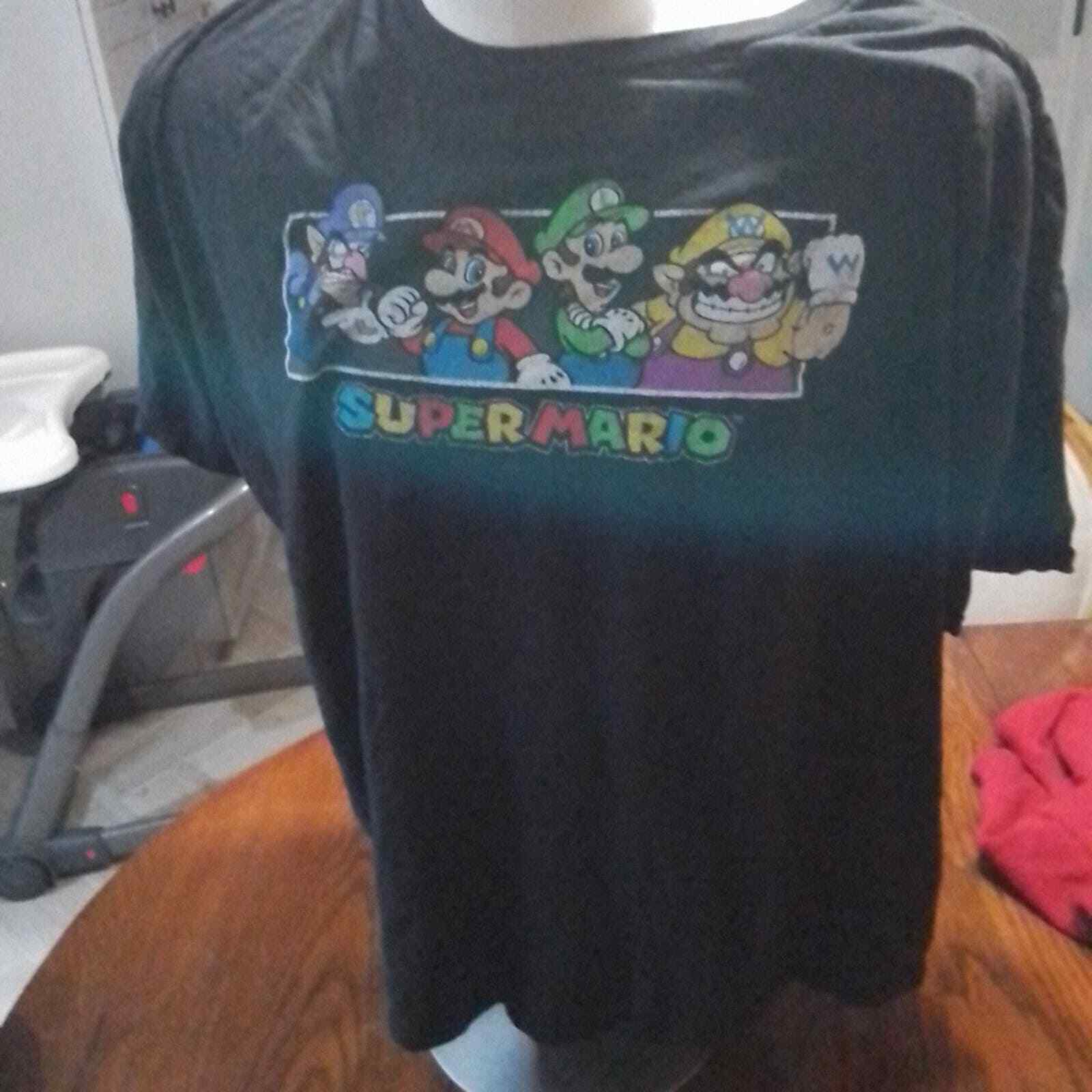 Super Mario 3XL BlackT-shirt