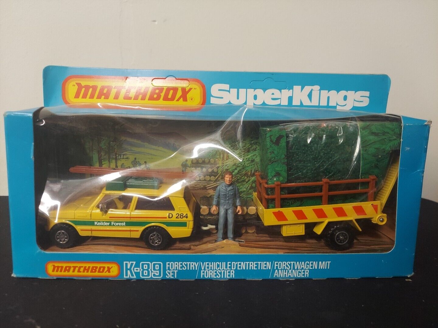 Vintage Matchbox SuperKings K-89 Forestry Set 