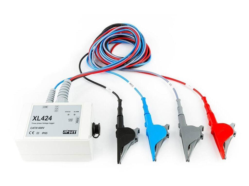 HT Instruments XL424 3-Phase Voltage Data Logger