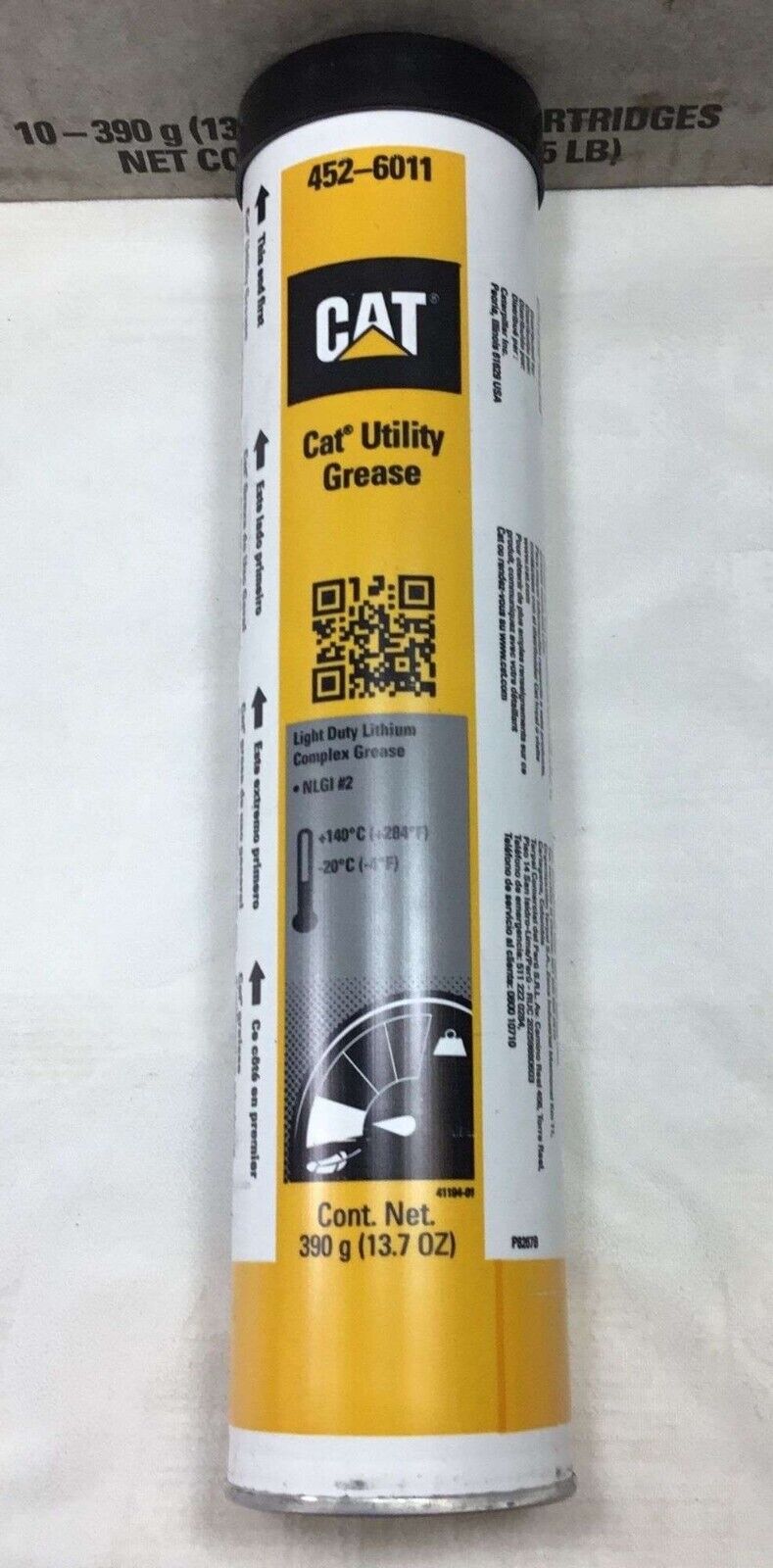 CATERPILLAR 454-6011 Cat® Utility Grease (10 Cartridges)