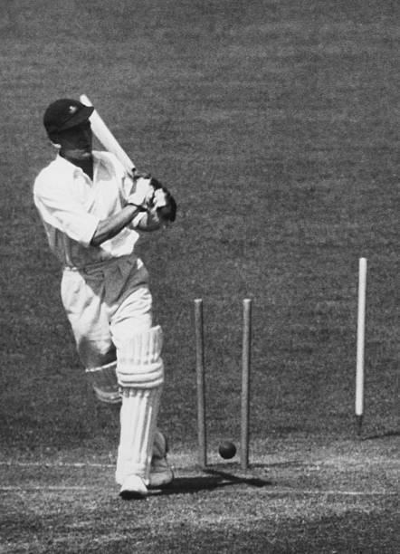 North Of England\'s Cecil Maxwell 1937 Old Cricket Photo