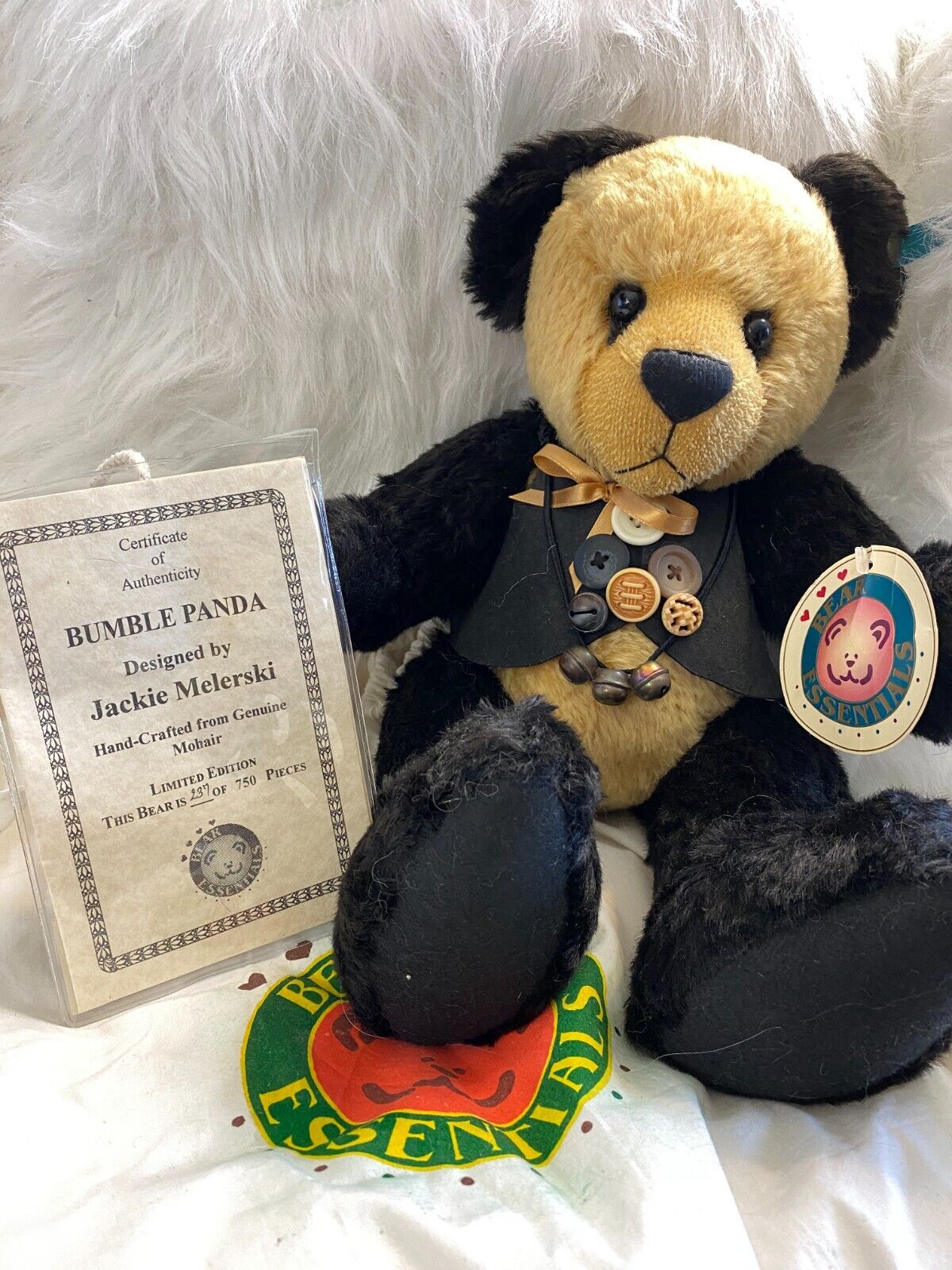 Bear Essentials - Bumble Bear - By Jackie Melerski  Limited Edition 