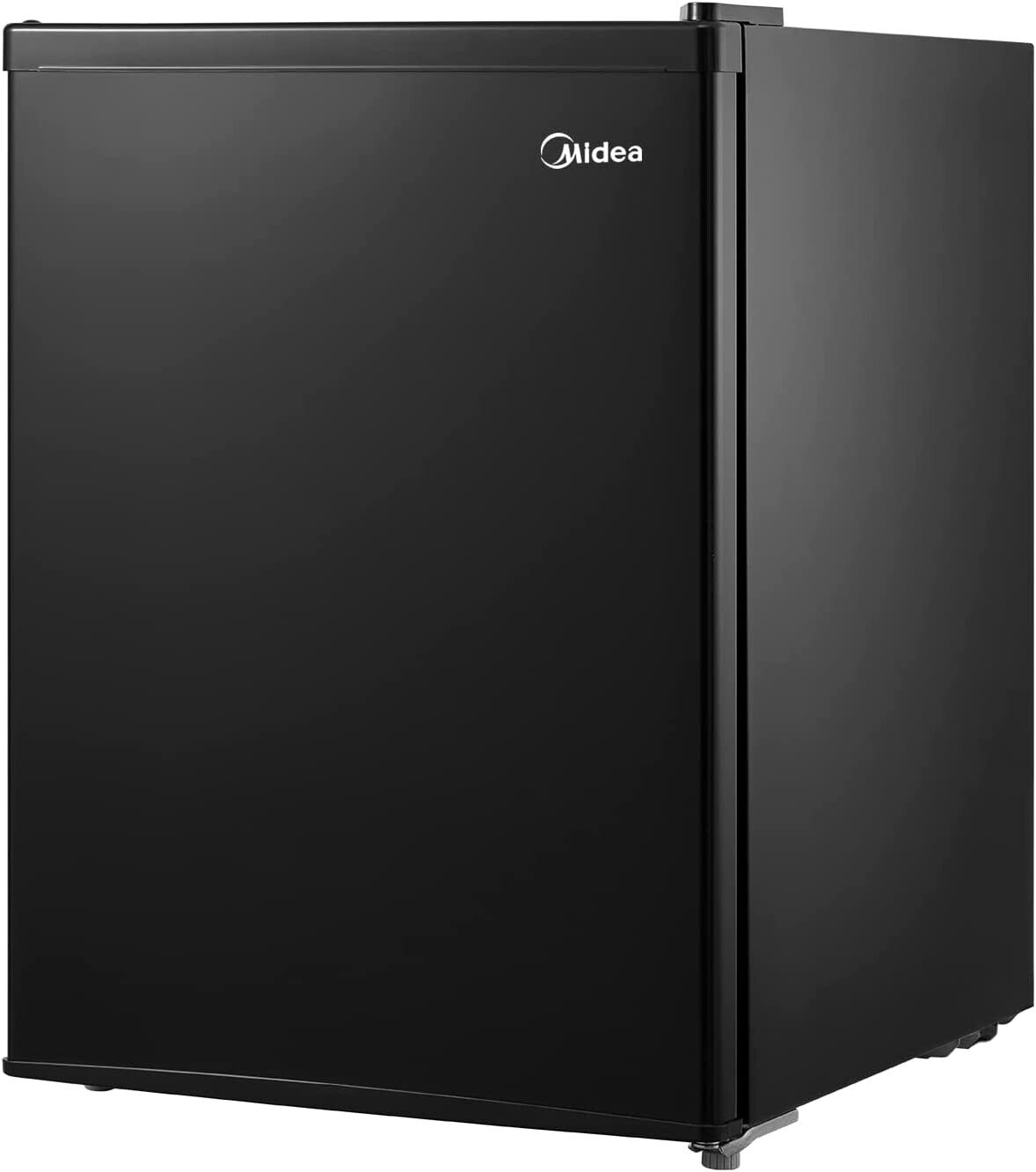 Midea Refrigerator, 2.4 Cubic Feet, Black Mini - Perfect for Dorm and at Home 