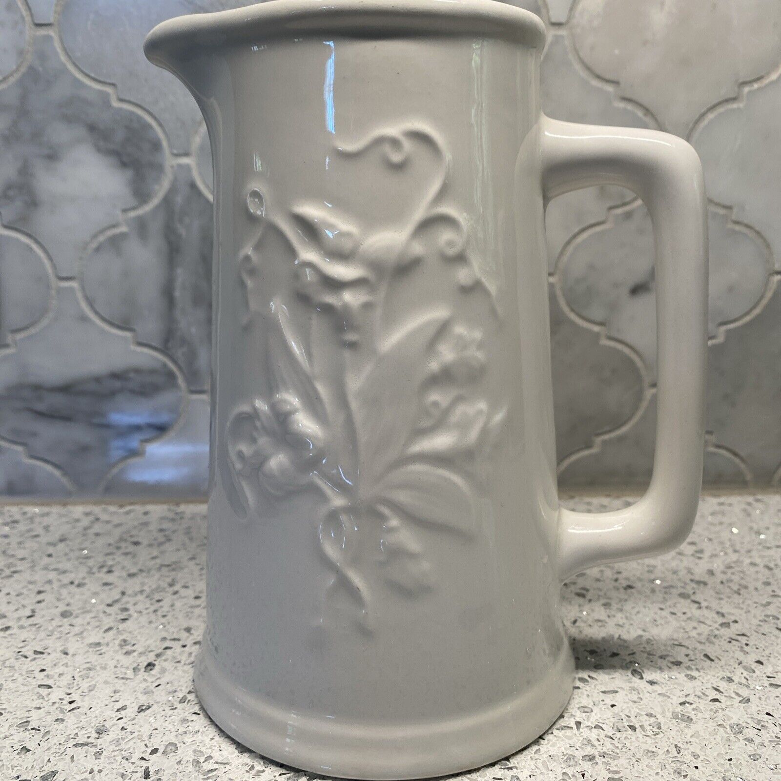 William Adams And Sons Real English Ironstone Pitcher