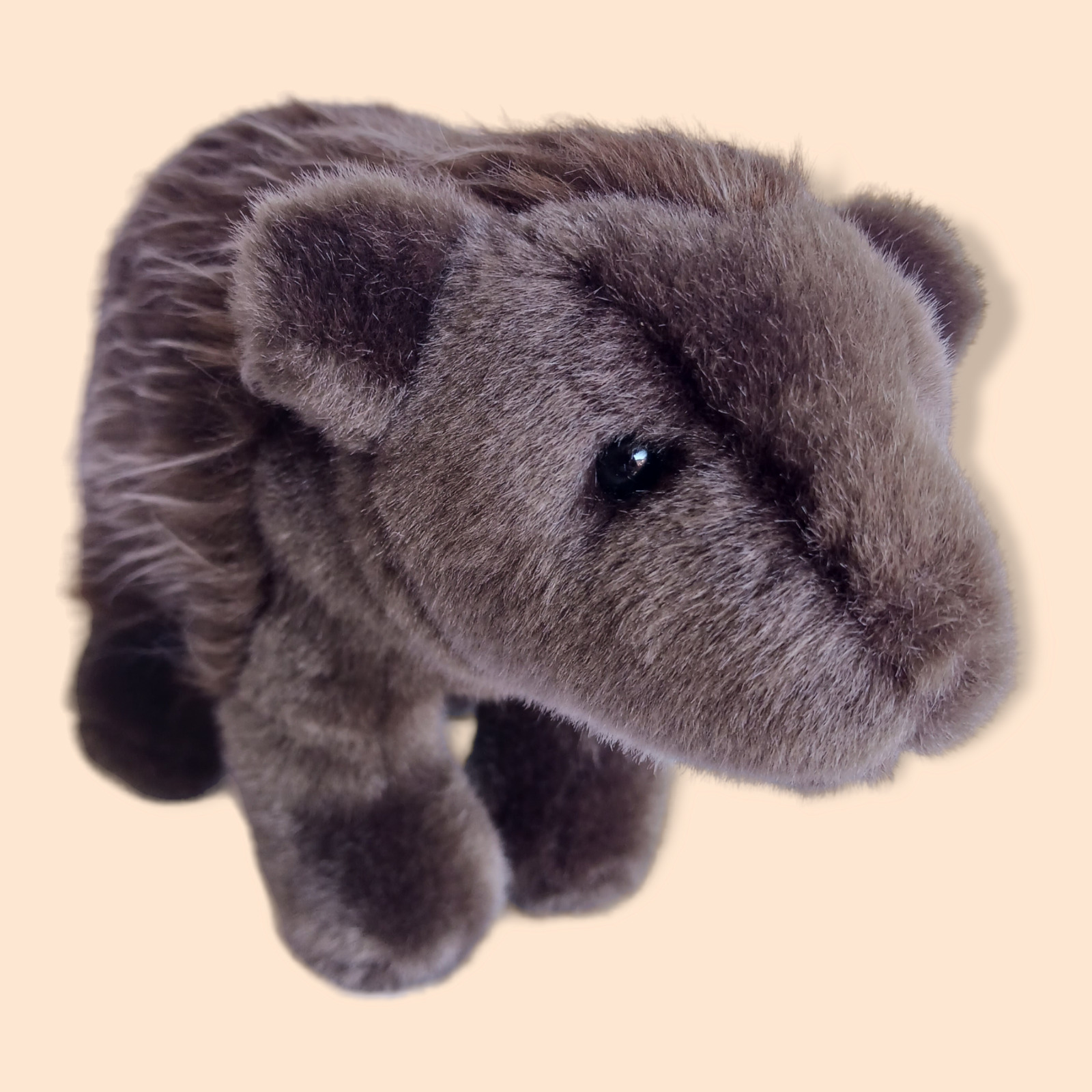 Douglas Cuddle Toys Percy Brown Fluffy Porcupine Stuffed Animal Plush 7\