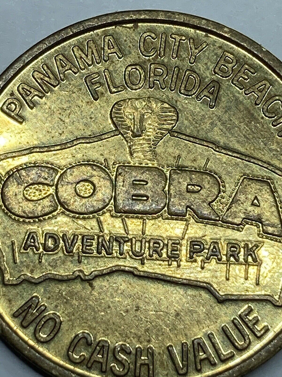 Cobra Adventure Park Panama City Beach Florida Token Coin 0310