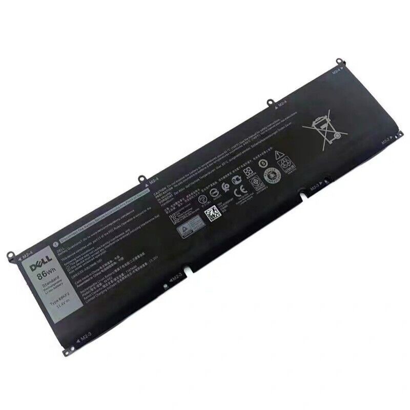 NEW Genuine 86WH 69KF2 Battery For Dell XPS 15 9500 Precision 5550 M59JH M15 M17