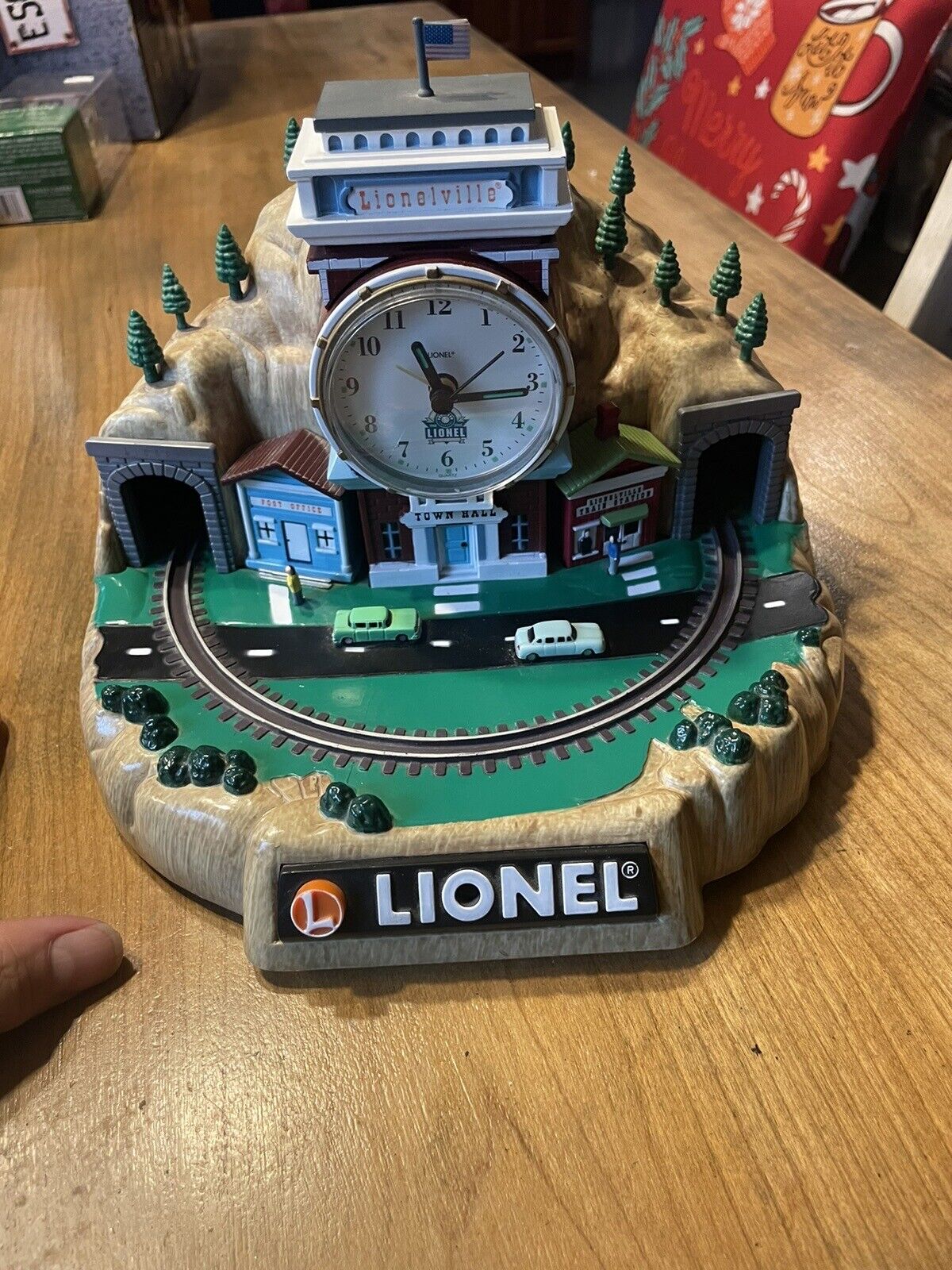 Lionel 100th Anniversary Talking Train Alarm Clock Missing Trains