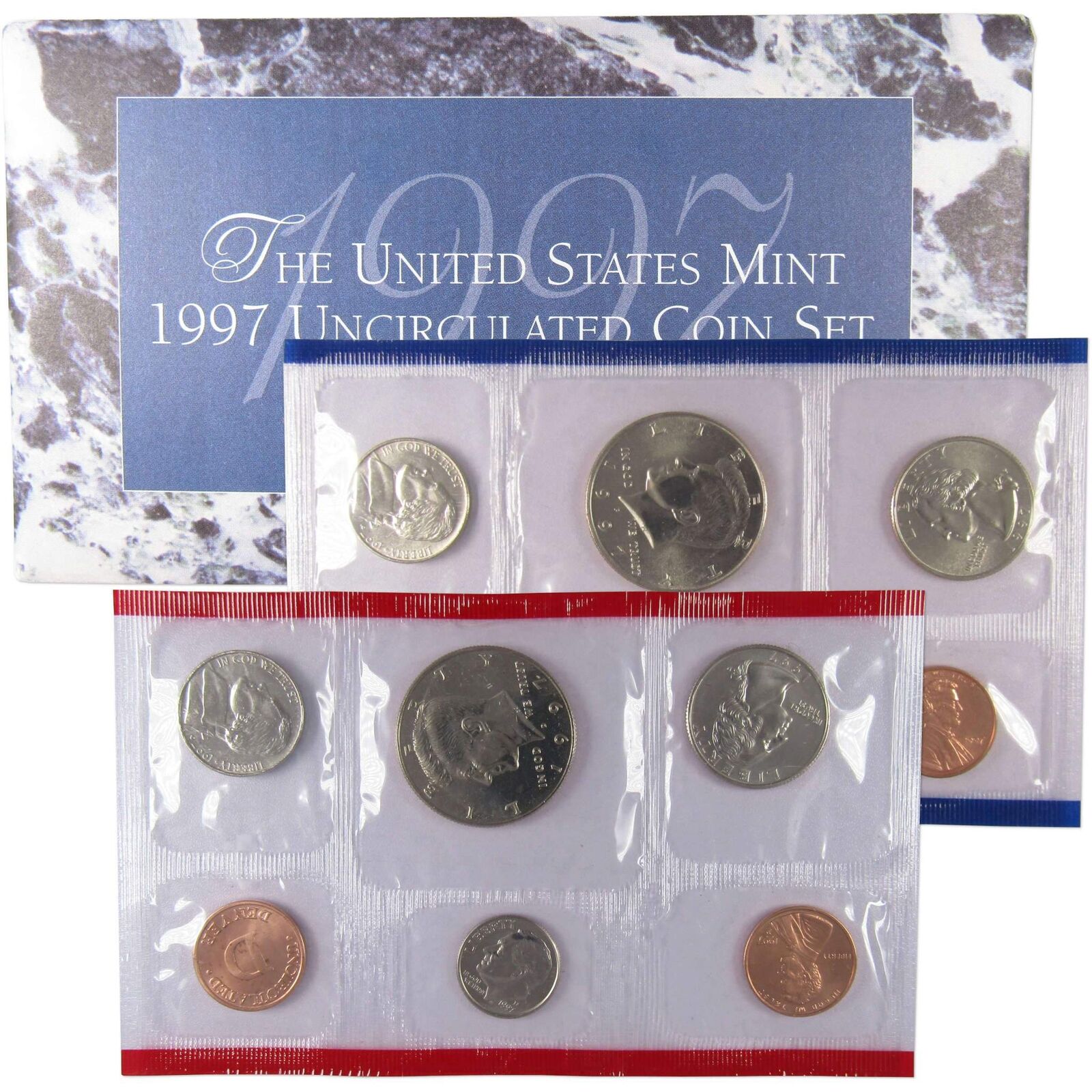 1997 Uncirculated Coin Set U.S Mint Original Government Packaging OGP