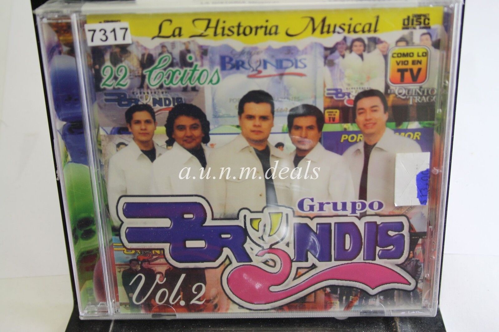 La Historia Musical 22 Exitos Vol 2 Grupo Brandis, Music CD (NEW)