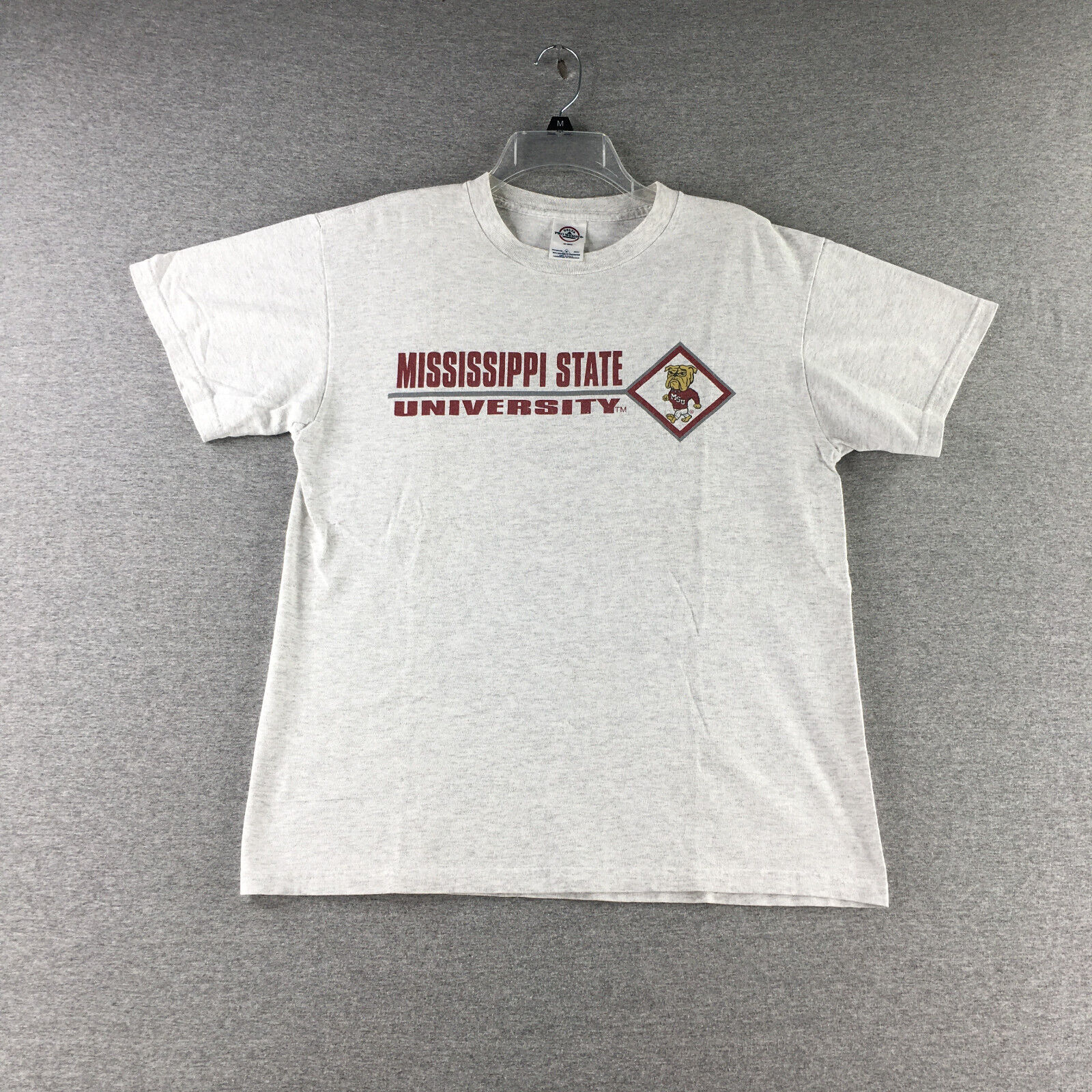 Vintage Mississippi State Shirt Mens Medium Crew Neck Football MSU