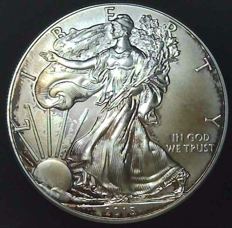 2015 American Eagle 1 Oz. Fine Silver One Dollar Coin-BU 24lrctl0414