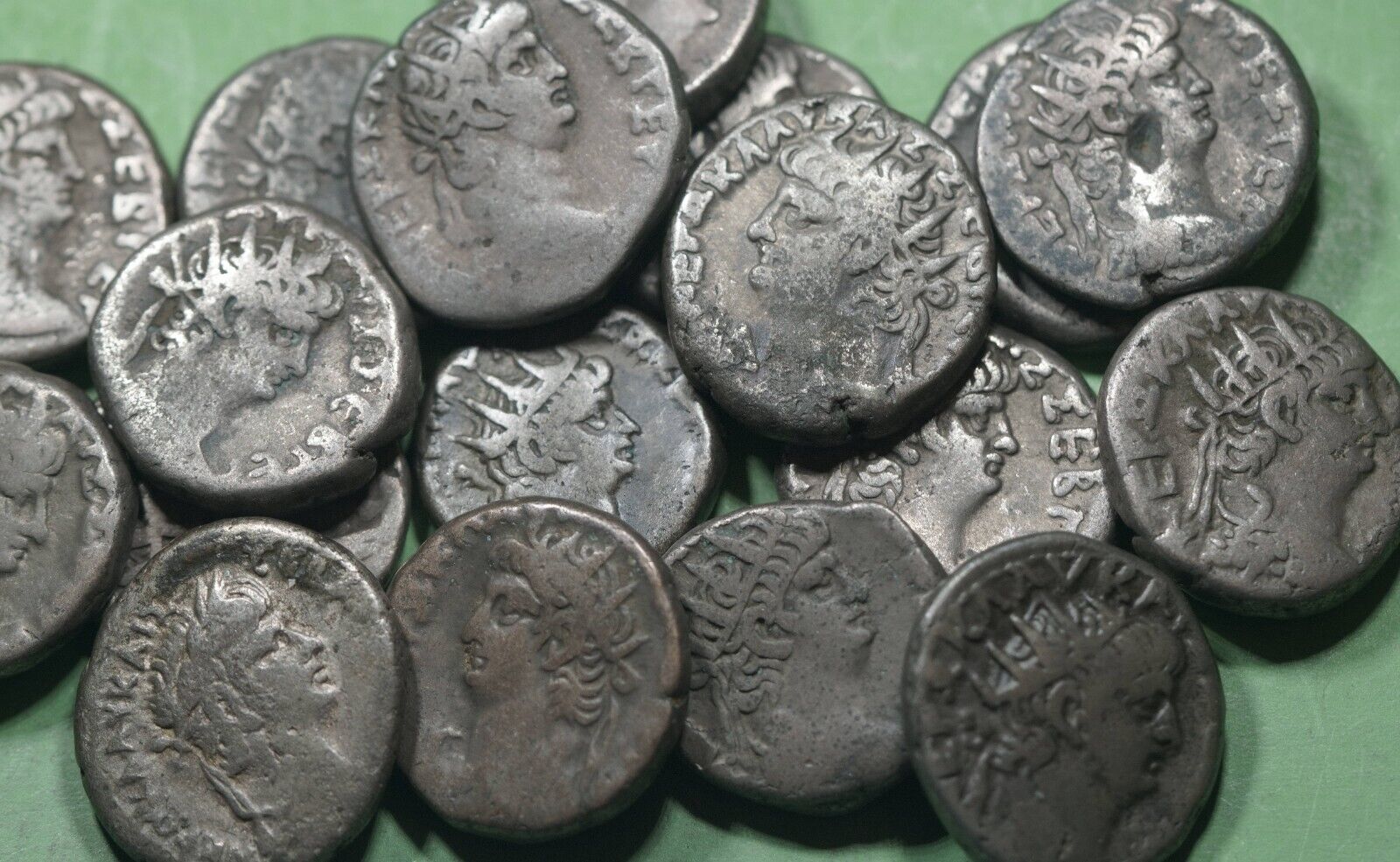 1 Random Very Good Roman 1st Century Silver Tetradrachm of Nero Various Reverses