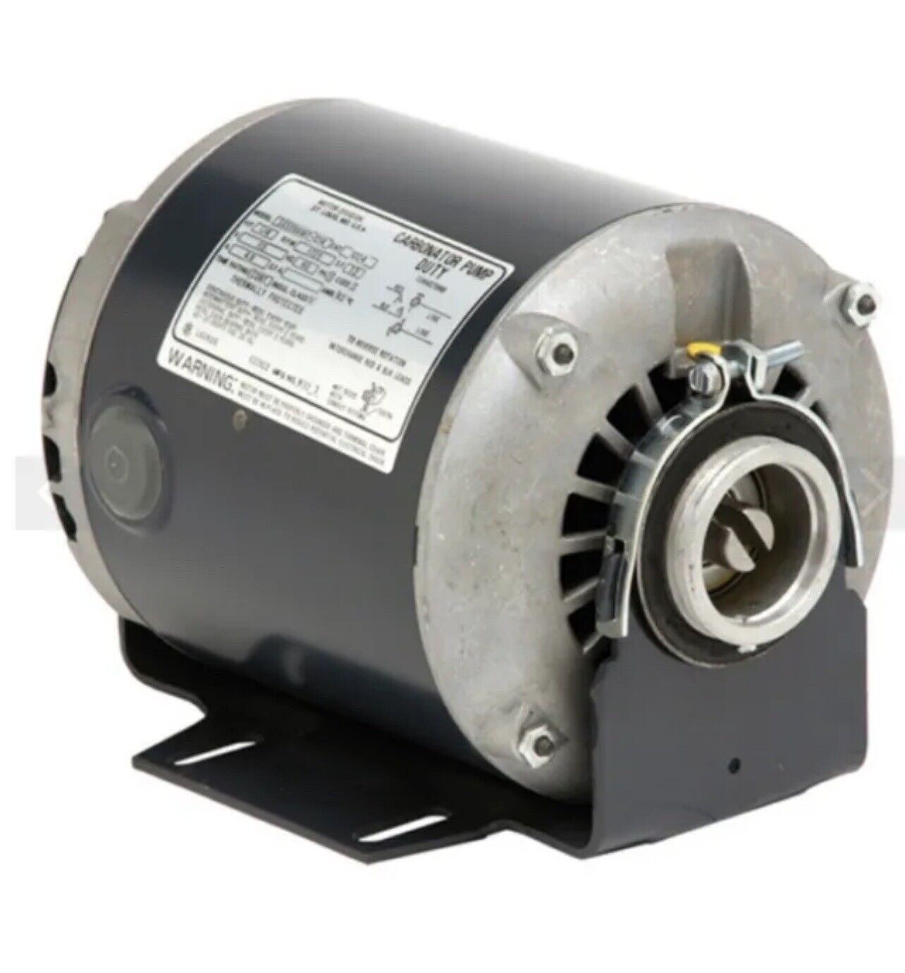 NEW US Motors 6079 Carbonator Pump Motor; 1/3 hp, 120/240V, 1800 RPM, 48 Frame