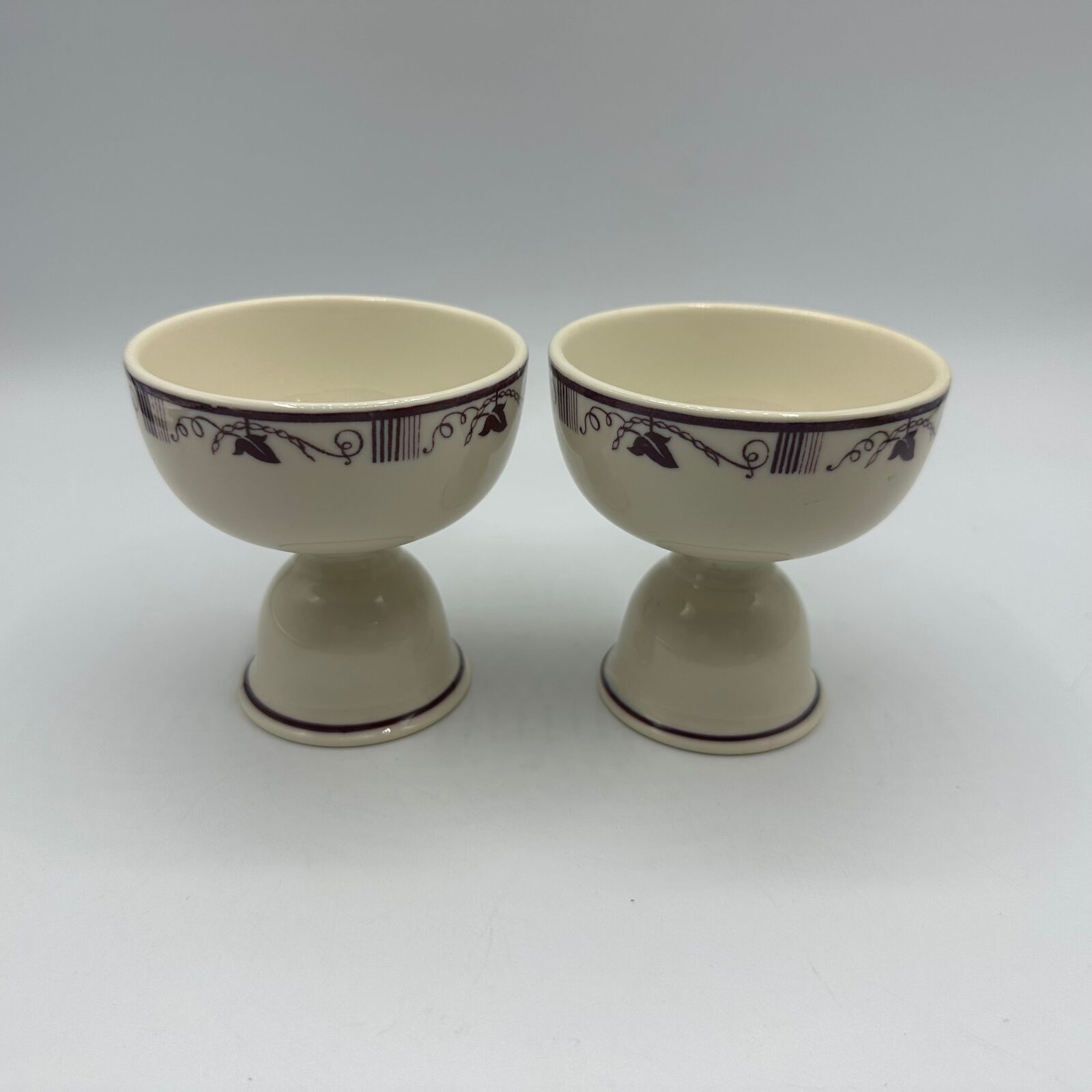 Syracuse China Ceramic Egg Cup, Set of 2