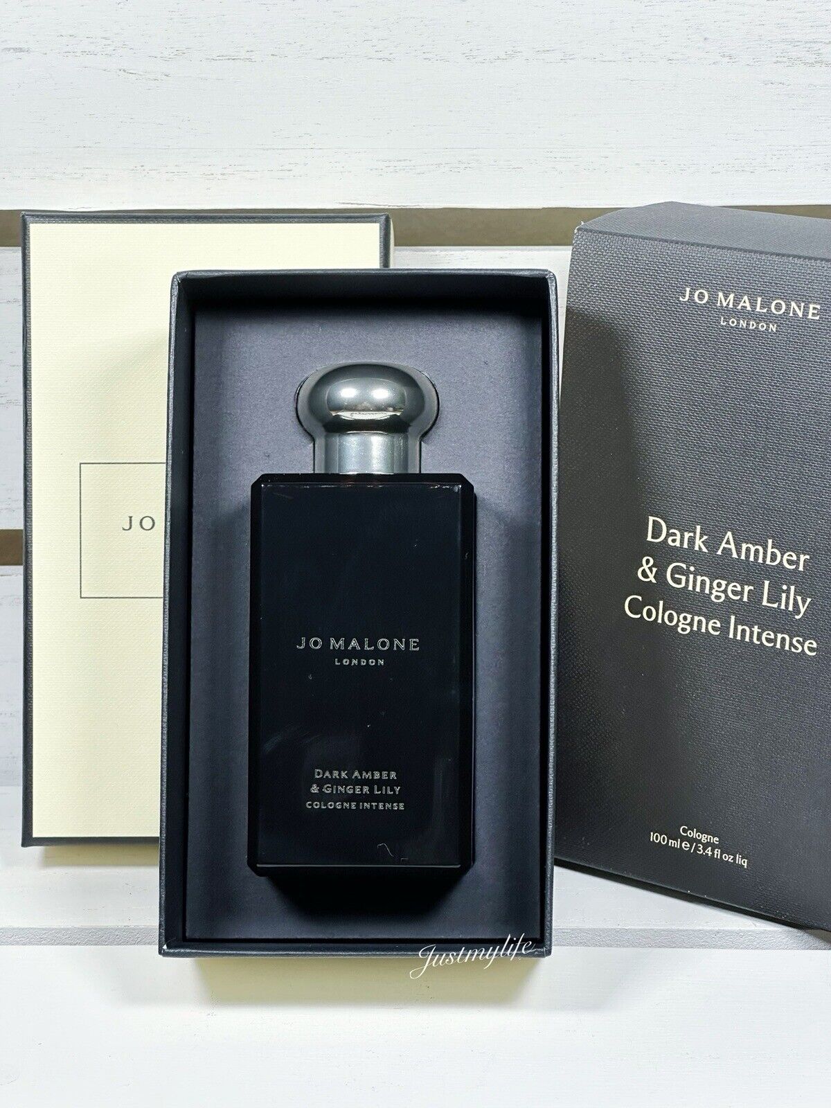 Jo Malone Dark Amber & Ginger Lily Cologne Intense,Large Size 3.4oz/100mL,NEW