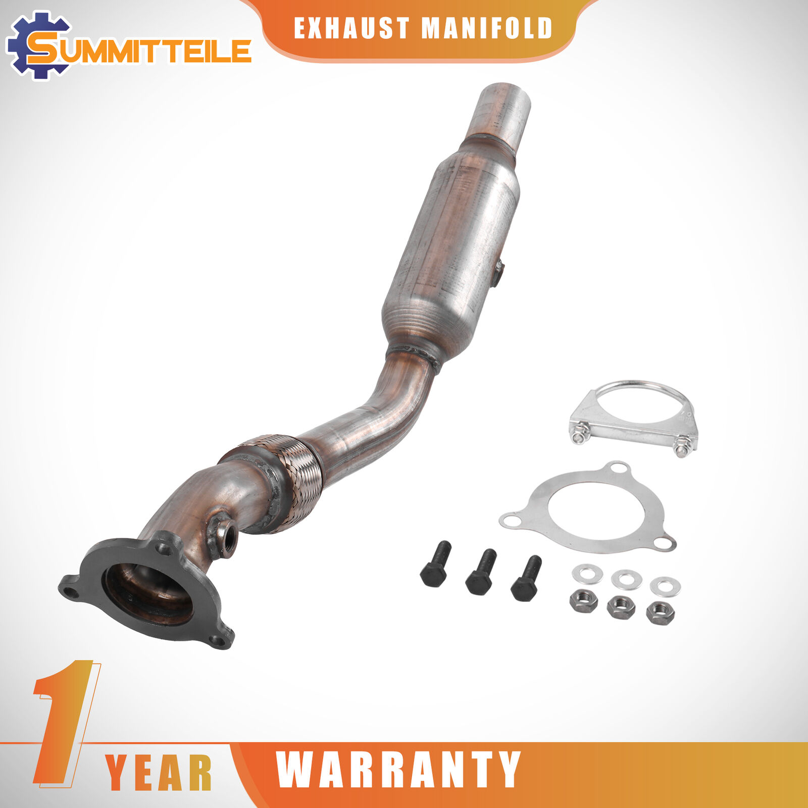 Exhaust Manifold Catalytic Converter With Bolts For 04-06 Chrysler Pacifica 3.5L