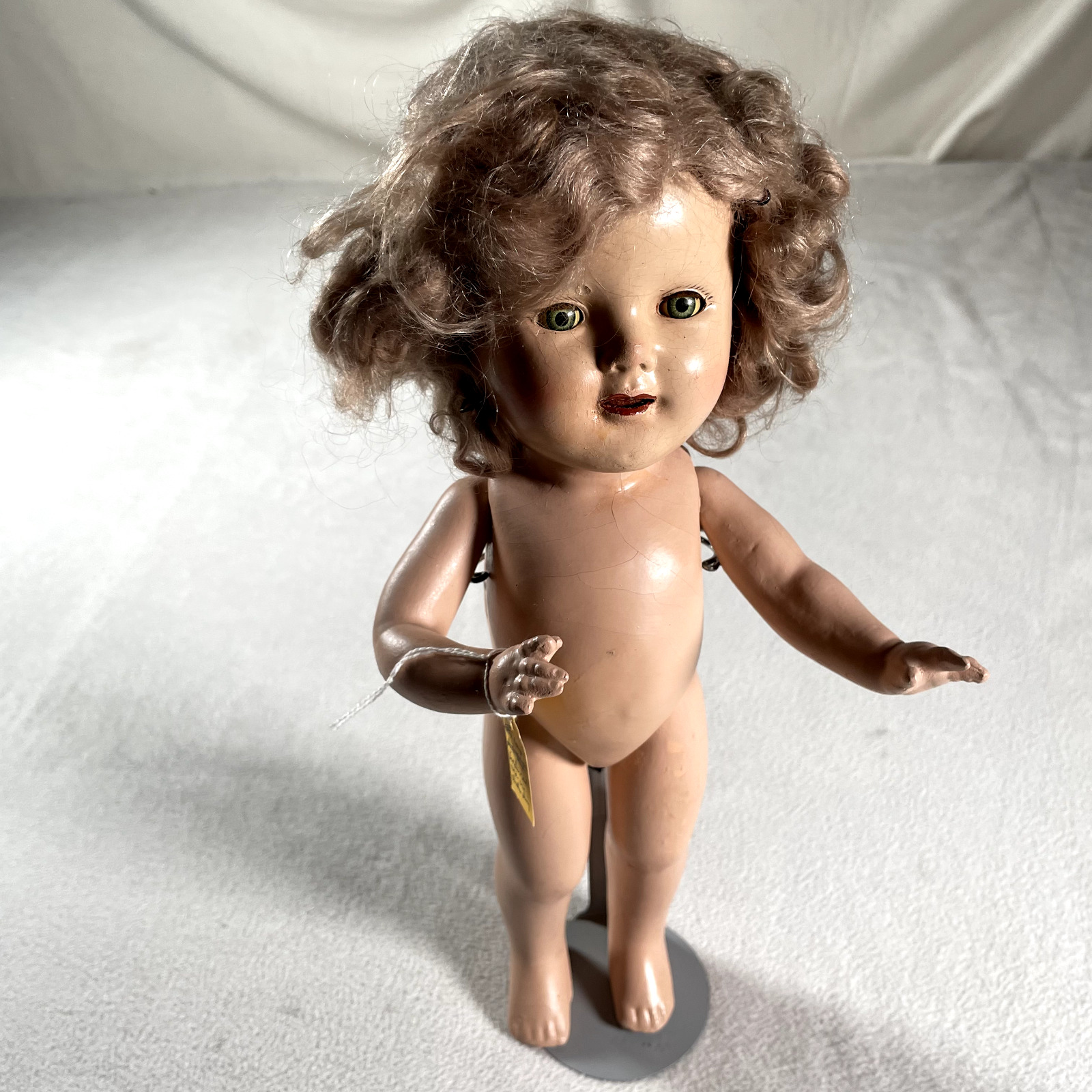 Vintage Kewty Doll 1930s Arranbee 14 Inch Composition Doll Hair Shirley Style