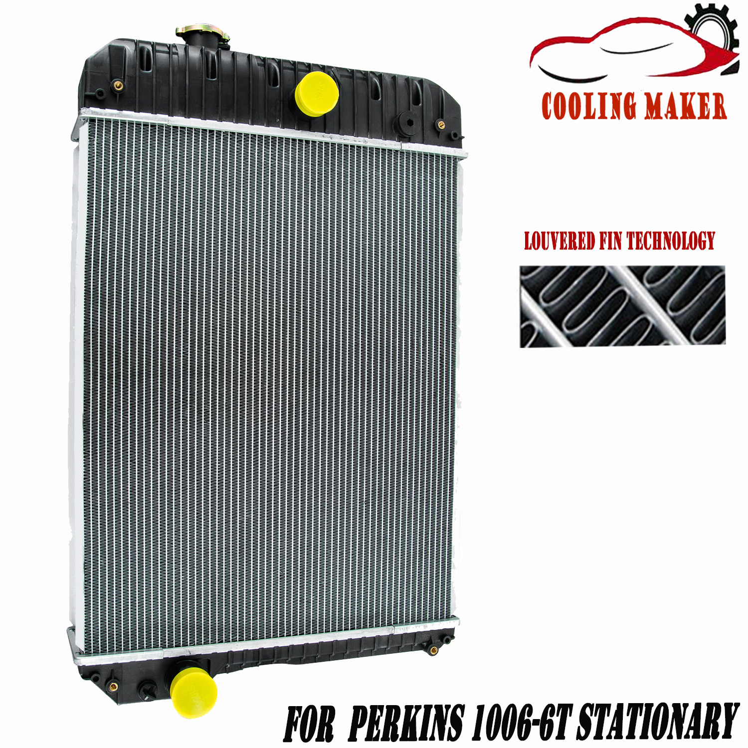 Performance 2485B284 Radiator For Perkins 1006-6T Stationary Cooling Engine