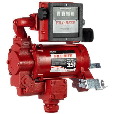 Fill-Rite Fr311vn Fuel Transfer Pump, 115/230V Ac, 35 Gpm Max. Flow Rate , 3/4