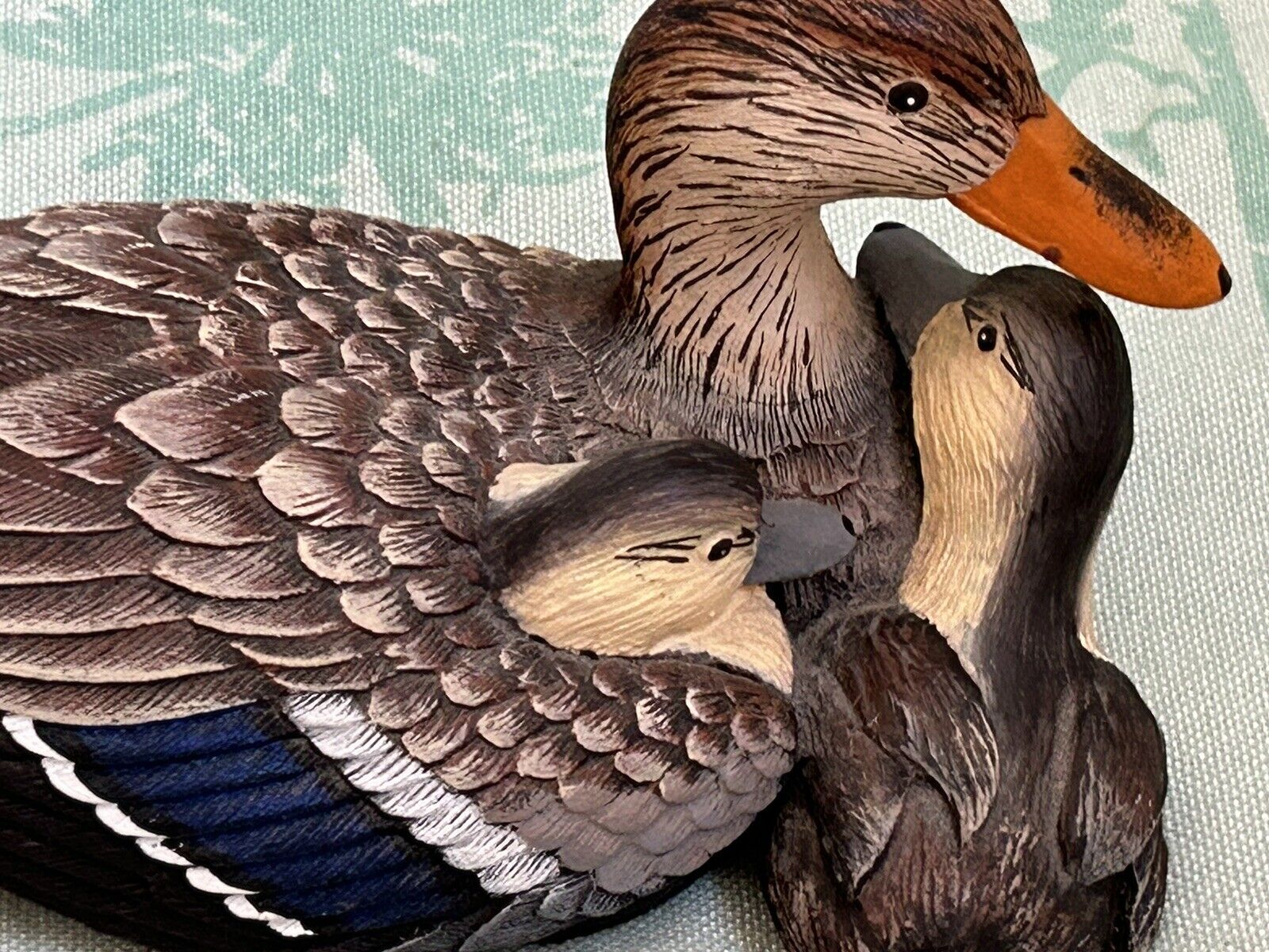Vintage Duck Family Figurine