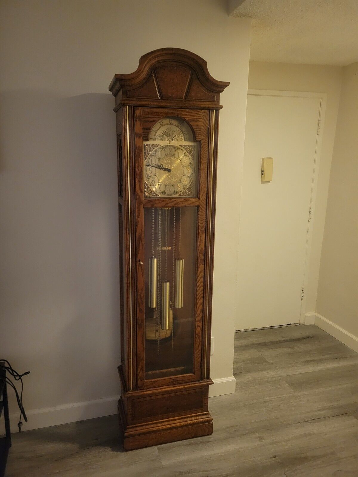 stunning vintage howard miller grandfather clock