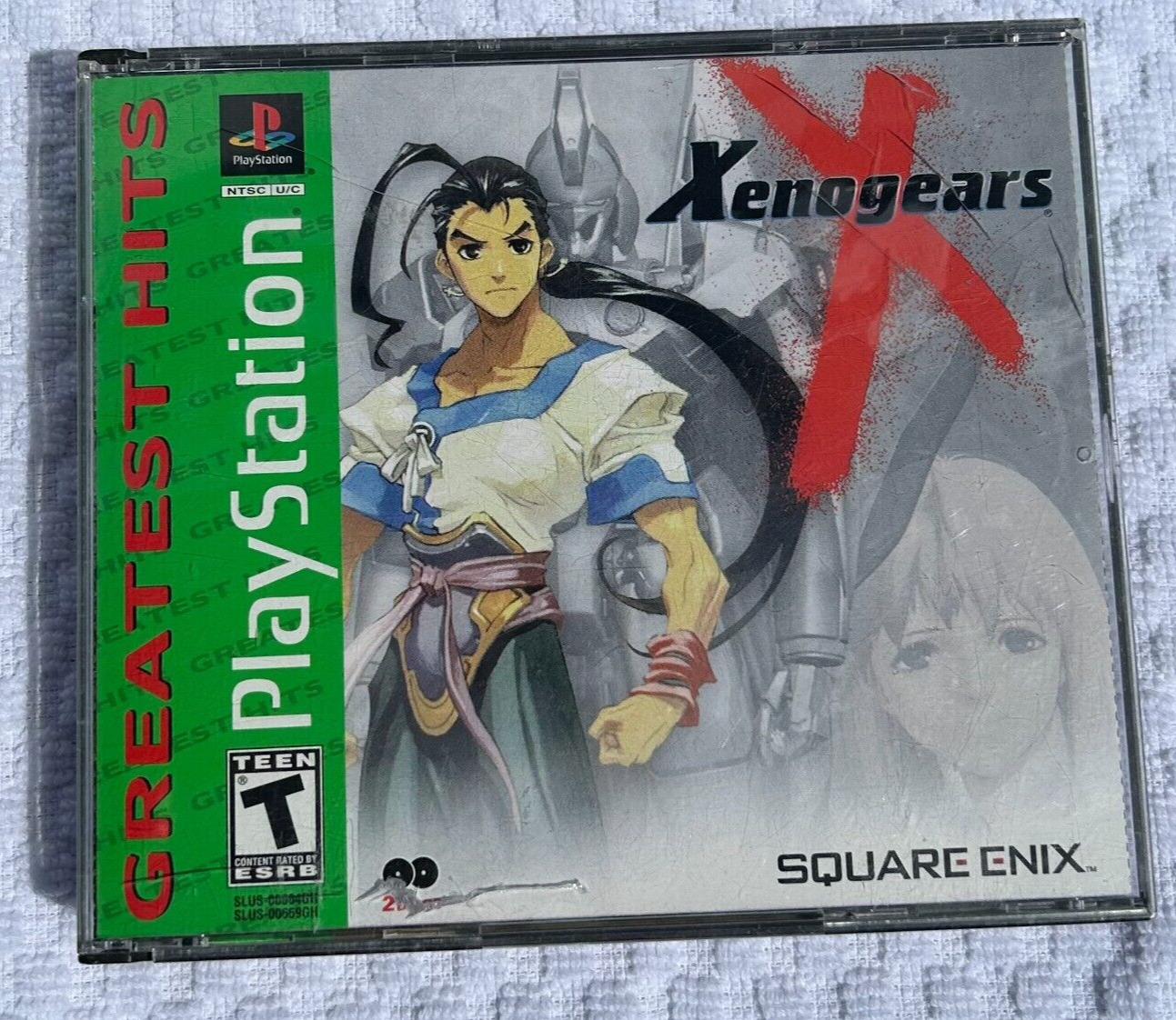 Xenogears Playstation 1 PS 1 Original Case and Manual w/REG Card ** NO GAME **