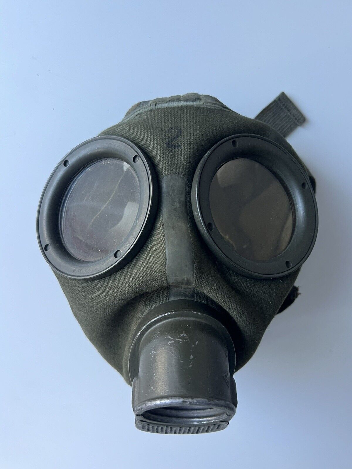 WW2 Orginal German gas mask 1939y