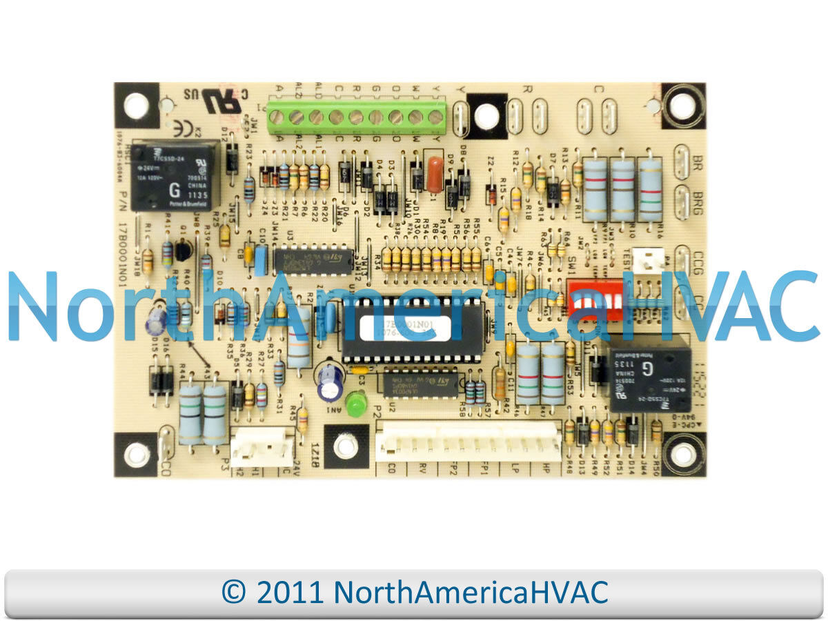 OEM ClimateMaster Heat Pump Furnace Control Circuit Board Replaces S17B0001N03